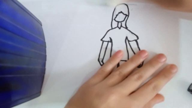 как нарисовать человека в полный рост с одежной¿? смотреть онлайн