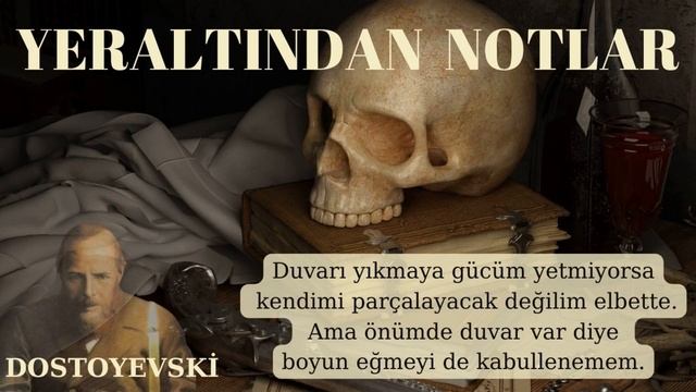 ''YERALTINDAN NOTLAR'' ?DOSTOYEVSKİ (SESLİ KİTAP - DÜNYA KLASİKLERİ - TEK PARÇA) смотреть онлайн