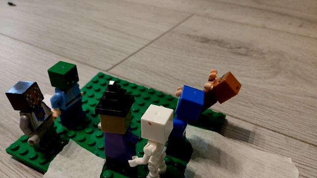 Among us в стиле Майнкрафта LEGO анимация " неизвестный убийца" серия 6 смотреть онлайн