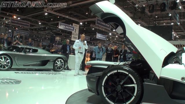 Koenigsegg AGERA R PREMIERE And PRESS CONFERENCE At Geneva Salon 2011 With Christian Von Koenigsegg