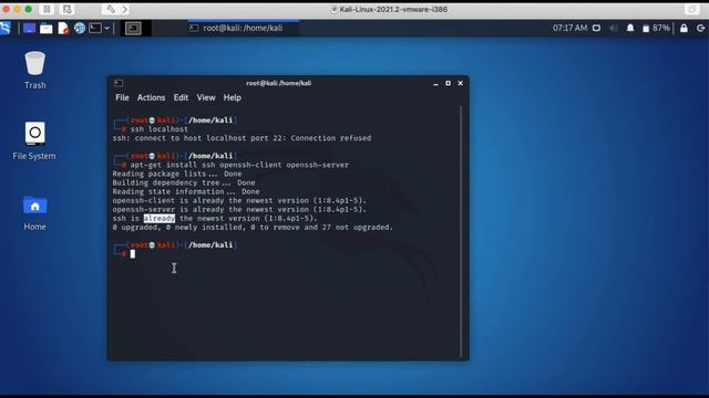 ssh: connect to host localhost port 22: Connection refused смотреть онлайн