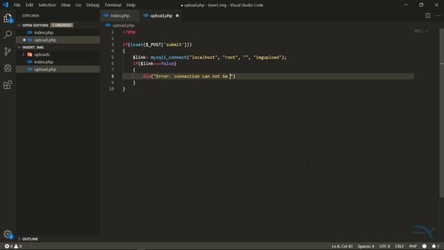 How to upload and insert image into mysql database using php and html смотреть онлайн