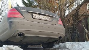 Mercedes Benz s550 w221 v8 sound