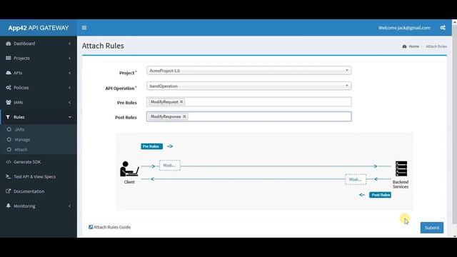 App42 API Gateway - Console Walkthrough смотреть онлайн