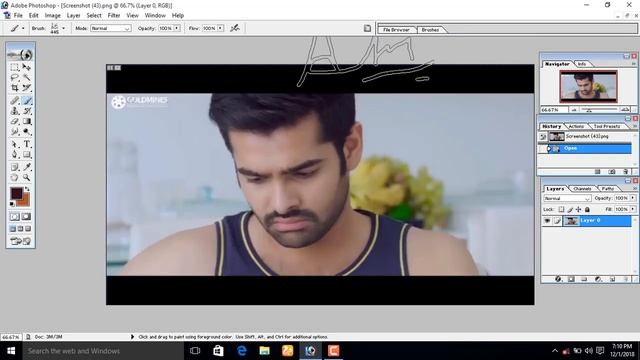 How to define brush Photoshop tutorial 7 0 смотреть онлайн