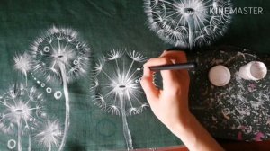 Роспись по ткани. Мастер - класс по росписи ткани акриловыми красками "В Ось Сияй".