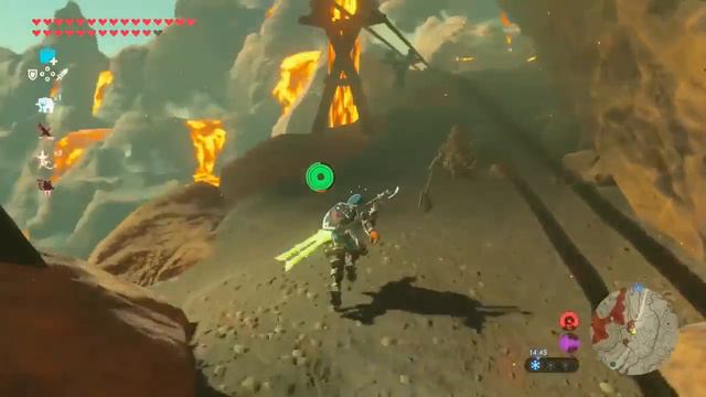 Zelda: Breath of the Wild | Death Mountain's Secret Side Quest - Eldin Tower Region смотреть онлайн