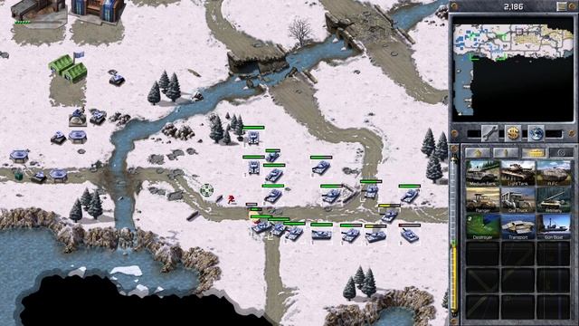 Command & Conquer Red Alert Remastered - Counterstrike - SIBERIA TRAPPED (Hard) смотреть онлайн