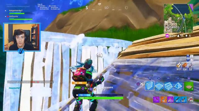 LA MEJOR FORMA DE VENGAR LA MUERTE DE AMPETER!! Fortnite: Battle Royale - Vicens смотреть онлайн
