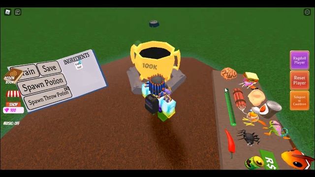 How to get Premium Salad potion in wacky wizards (Roblox) смотреть онлайн