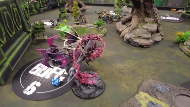 GDFC Warhammer 40k Ynnari vs Necrons Battle Report | 2,000 Point Chapter Approved 2022 GT Mission смотреть онлайн