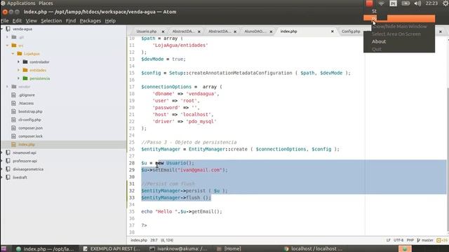API REST com PHP e MySQL - Parte 7 (CRUD com Doctrine) смотреть онлайн