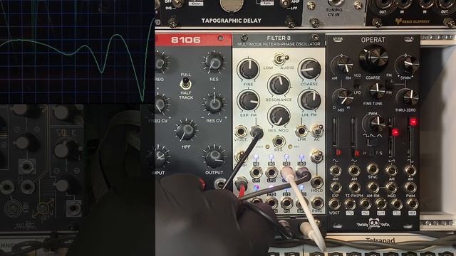 Joranalogue Filter 8 - self patched feedback смотреть онлайн