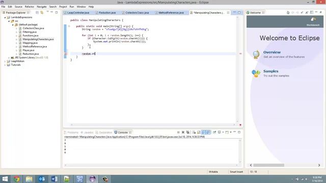 Manipulating Characters in a String - Lambda Expressions in Java 8: Tutorial 9 смотреть онлайн