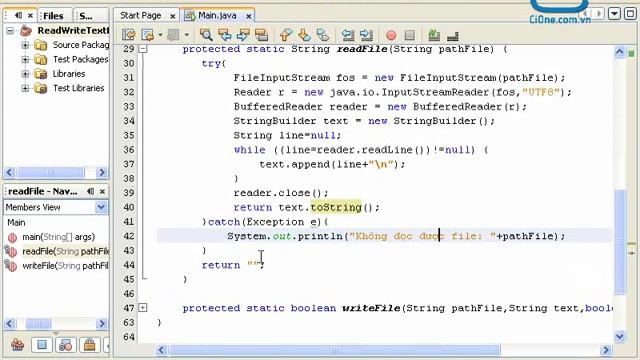 Netbeans02- Đọc và Ghi Text File смотреть онлайн