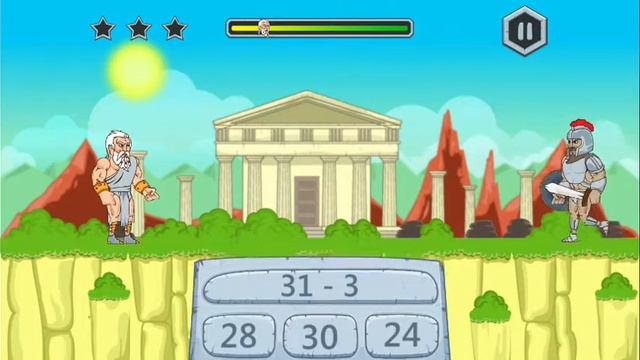 | Zeus vs Monster: math game (GIANT stage) | Android gameplay смотреть онлайн