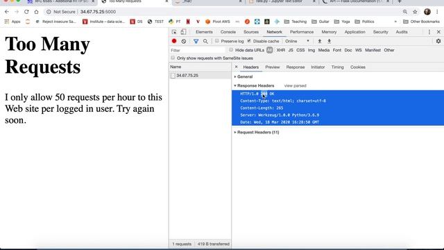 CS 320 Mar 23 (part 1) - Flask Response Objects смотреть онлайн