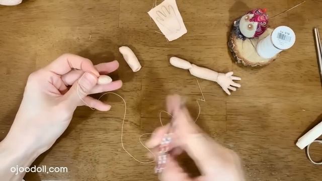 Tutorial Doll Body / 인형바디 만들기, 팔다리 관절만들기 /How to sew doll body, hair, face / 33cm body смотреть онлайн
