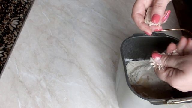 Домашний постный  хлеб в хлебопечке