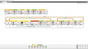 Lego EV3 / Классическая программа для соревнования "сумо".