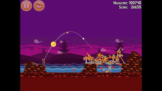 Angry Birds Season Mooncake Festival 1-13 HD 3 stars walkthrough gameplay tutorial Ipad 2 смотреть онлайн
