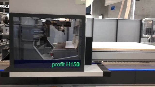 FELDER Обрабатывающий центр FORMAT4 H150, Nesting 5 осей. Фрезерный шпиндель в действии. смотреть онлайн