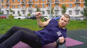 Жим гири лежа и спартанский жим. Трицепс, плечи, грудные