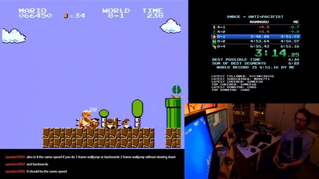 [Former World Record] Super Mario Bros. (NES) Anti-Pacifist Speedrun in 6:39 смотреть онлайн