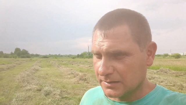 Сено на базар.Убираем второе поле с травой. смотреть онлайн