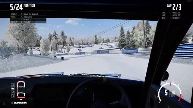 Wreckfest Gameplay. Bugbear's Holiday Gift, Snowmod!