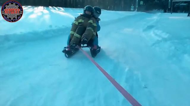 Санки- 2016, мотосообщество "Агрегат", г.Шостка смотреть онлайн