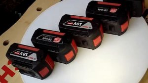 Bosch GBA - Ч - I (1), эволюция ёмкости 18V аккумуляторов