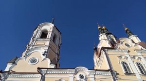 Томск Воскресенская церковь перезвон