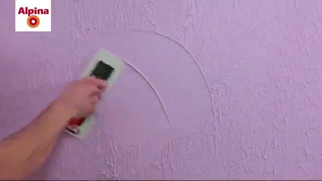 Alpina Impression Effekt Структурная краска смотреть онлайн