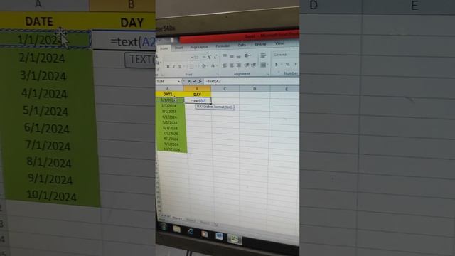 1 जनवरी 2024 को कौन सा दिन पड़ेगा?||#excel #exceltricks #education #computer #viral #trending смотреть онлайн