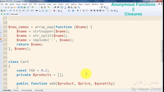 Anonymous Functions And Closures смотреть онлайн