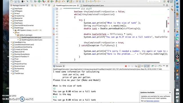Java I creating a static method with try catch смотреть онлайн