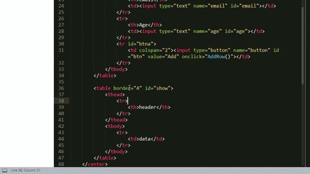 Retrive Data From Inputbox And Print In The Same Page On Table Using JavaScript смотреть онлайн