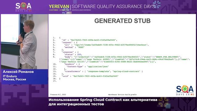 Использование Spring Cloud Contract как альтернатива для интеграционных тестов смотреть онлайн