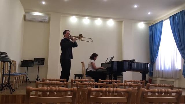 Артур Шуваев-Ларсон - концертино для тромбона (2 и 3 часть) смотреть онлайн