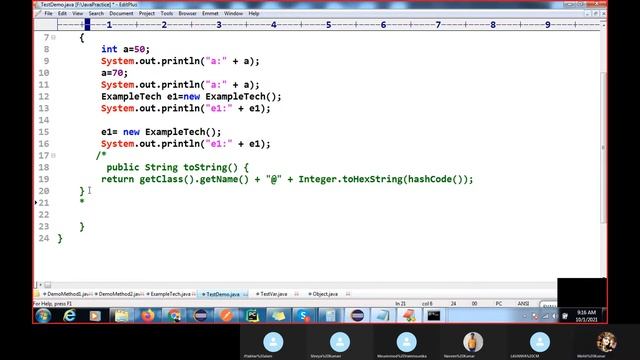 What is Variable and Types of Variable Java смотреть онлайн