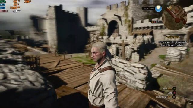 Witchers 3 Wild Hunt Nvidia 940MX Gameplay HP Pavilion with Benchmarks 720P Gaming смотреть онлайн