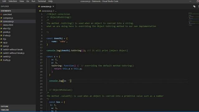 Type Coercion in JavaScript [ENG] Module 4 Lecture 1 ZE - 214 смотреть онлайн