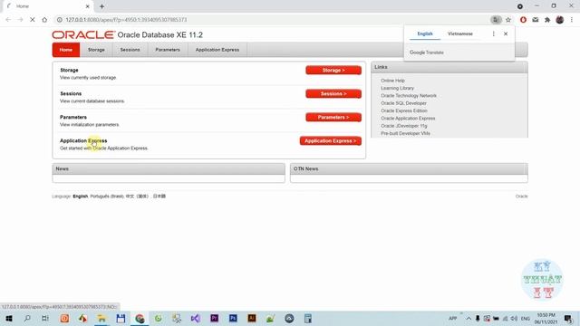 Hướng dẫn cài đặt Oracle 11 XE (Express Edition) - Kỹ Thuật IT смотреть онлайн