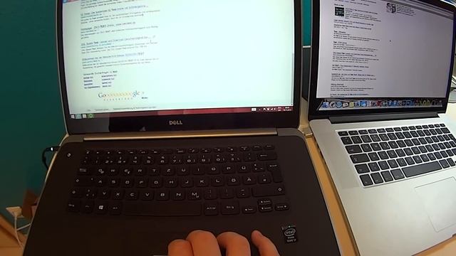 XPS 15 Haswell vs. MBPr Late 2013 (Display, Touchpad usw.) [German] смотреть онлайн