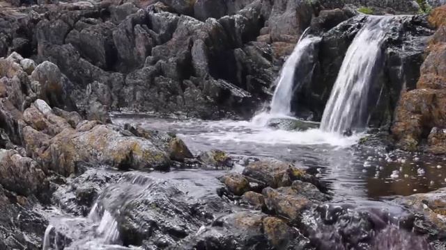 8 Hours Relaxing Nature Sounds-Sound of Water Relaxation-Meditation-Study-Sleep Relax-Waterfall смотреть онлайн