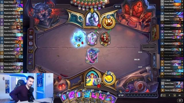 My New Skeletons Spell Mage Is CRAZY Fun To Watch Before Bed At Festival of Legends | Hearthstone смотреть онлайн