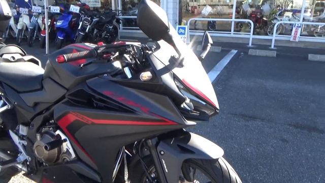 44424 HONDA CBR400R Stock Exhaust Sound / Walk Around