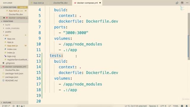 06 18 Docker Compose for Running Tests смотреть онлайн