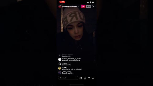 Savannah sixx depressing ig live after bing left alone in New York смотреть онлайн